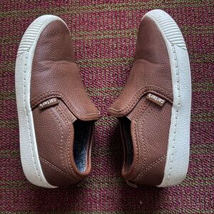 Carter’s Boys Brown Slip-On Sneakers (Size 11)